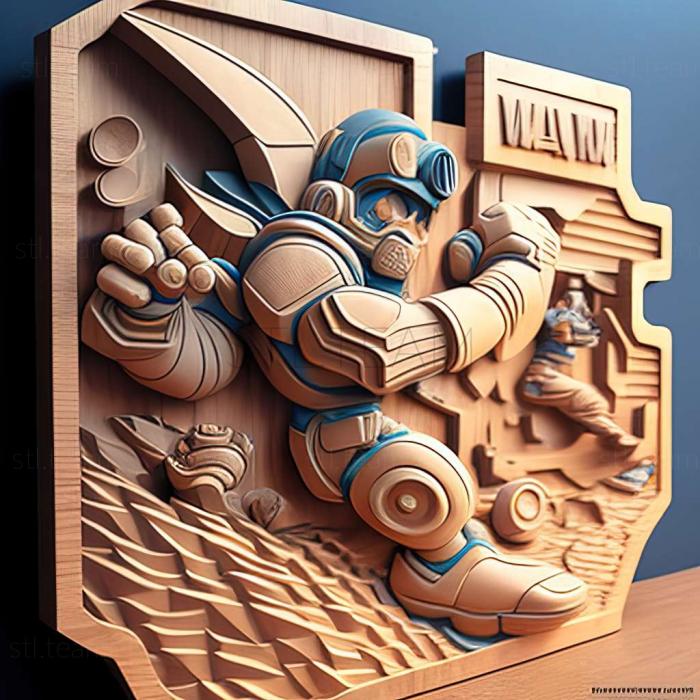 3D model Mega Man The Wily Wars game (STL)